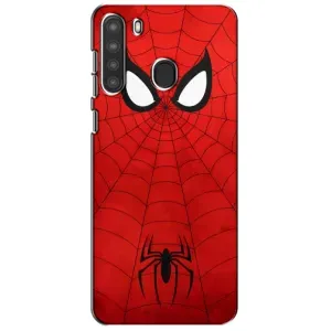 Чохол з людиною павуком для Samsung Galaxy A21 (A215) - (AlphaPrint) (Павук (Марвел))