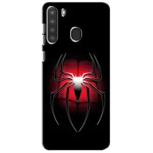 Чохол з людиною павуком для Samsung Galaxy A21 (A215) - (AlphaPrint) (Паук марвел)