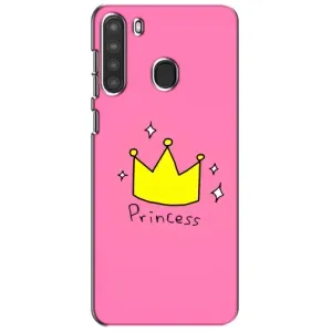 Чохол з картинкою (Стильні) Самсунг Галаксі А21 (А215) - (AlphaPrint) (Princess)