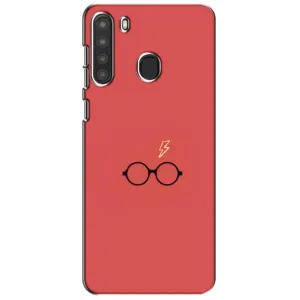 Чохли з Гаррі Поттером для Samsung Galaxy A21 (A215) (AlphaPrint) (шрам та окуляри)