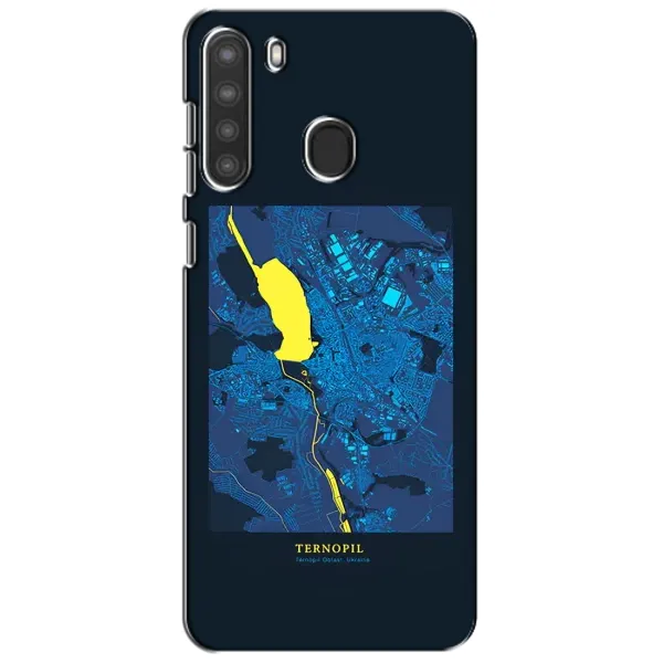Чехол с принтом «Тернополь» для Samsung Galaxy A21 (A215)