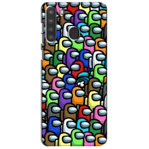 Чехол Амонг Ас для Samsung Galaxy A21 (A215) (AlphaPrint) (Убит)