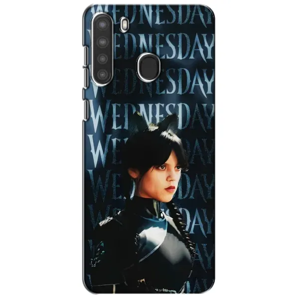 Чехол с принтом «Уэнздей кошка» для Samsung Galaxy A21 (A215) Чехол с принтом «Уэнздей кошка» для Samsung Galaxy A21 (A215)