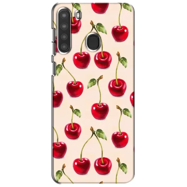 Чехол с принтом «Вишня» для Samsung Galaxy A21 (A215) Чехол с принтом «Вишня» для Samsung Galaxy A21 (A215)