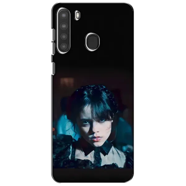 Чехол с принтом «взгляд Уэнздей» для Samsung Galaxy A21 (A215) Чехол с принтом «взгляд Уэнздей» для Samsung Galaxy A21 (A215)