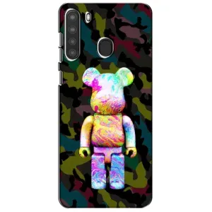 Чохли для Samsung Galaxy A21 (A215) - Bearbrick Louis Vuitton (PREMIUMPrint) (Яскравий Bearbrick)
