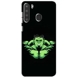 Чохли з героями Марвел Samsung Galaxy A21 (A215) (VPrint) (Зелений Халк)