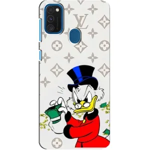 Чехли для Samsung Galaxy A21s - Скрудж МакДак Louis Vuitton (PREMIUMPrint) (Бакси Скрудж)