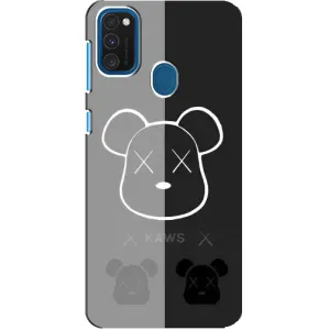 Чохли для Samsung Galaxy A21s - Bearbrick Louis Vuitton (PREMIUMPrint) (БеарБрік очі)