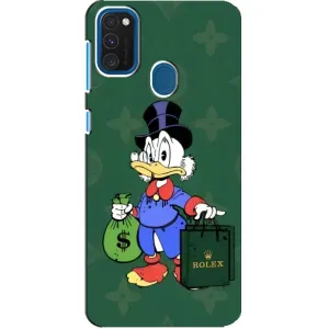 Чехли для Samsung Galaxy A21s - Скрудж МакДак Louis Vuitton (PREMIUMPrint) (Богата Утка)