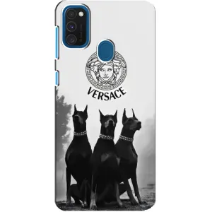Чохли VERSACE для Самсунг Галаксі Е21с (PREMIUMPrint) (Доберман Версаче)