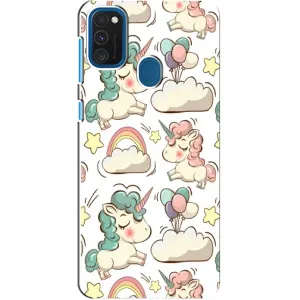 Чохол для Самсунг Галаксі Е21с - (Єдинорожки - Новинки) (AlphaPrint) (Єдиноріжки)