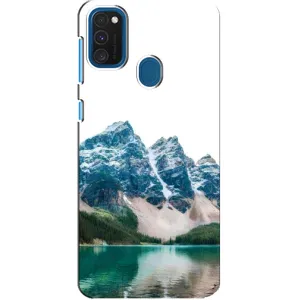 Силіконовий чохол з КАРТИНКАМИ літо для Samsung Galaxy A21s (AlphaPrint) (Гори)
