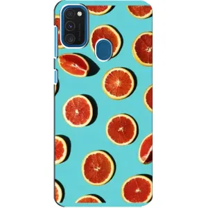 Чохли з фруктами для Samsung Galaxy A21s (VPrint) (Грейпфрут)