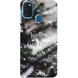 Новорічні, Святкові Чохли для Samsung Galaxy A21s - 2024 год (Hello winter)