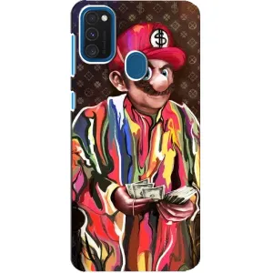 Бренднові Чохли для Samsung Galaxy A21s - (PREMIUMPrint) (Mario LV)
