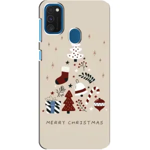 Різдвяні Чохли для Samsung Galaxy A21s (VPrint) (Merry Christmas)