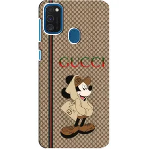 Чехлы ГУЧЧИ для Самсунг А21с (AlphaPrint) (Mickey GUCCI)
