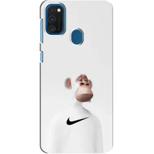Чехлы с Обезьянами NFT для Samsung Galaxy A21s (AlphaPrint) (обезьяна NFT Nike)