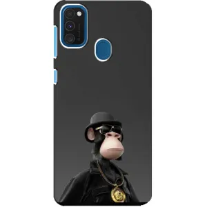 Чехлы с Обезьянами NFT для Samsung Galaxy A21s (AlphaPrint) (Обезьяна NFT)