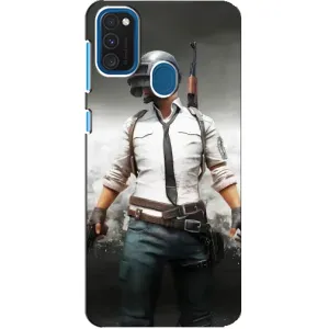 Чехол PUBG для Самсунг А21с (AlphaPrint)