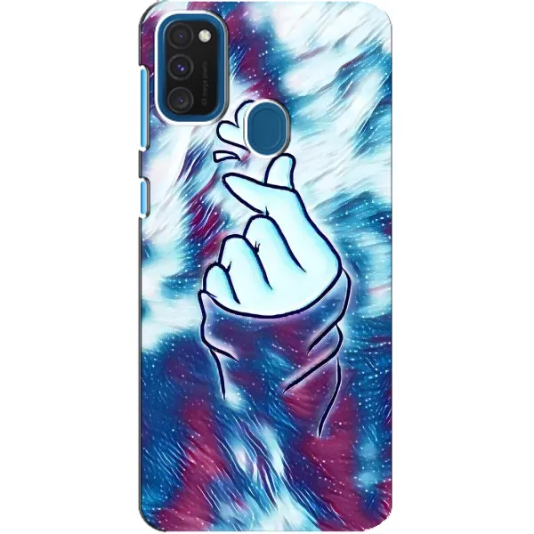 Чехол с принтом «Радужное сердце» для Samsung Galaxy A21s