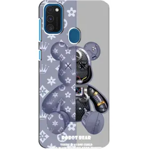 Круті Чохли Луі Віттон для Samsung Galaxy A21s (AlphaPrint) (Робот Медведик)