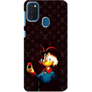 Чехли для Samsung Galaxy A21s - Скрудж МакДак Louis Vuitton (PREMIUMPrint) (Скрудж з ботліантом)