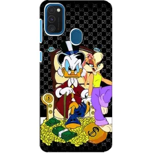 Чехли для Samsung Galaxy A21s - Скрудж МакДак Louis Vuitton (PREMIUMPrint) (Стильна Утка)