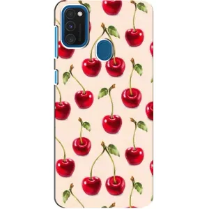 Чохли з фруктами для Samsung Galaxy A21s (VPrint) (Черешня)