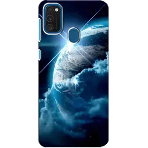 Космічні Чохли для Самсунг Галаксі Е21с (VPrint) (Земля з космоса)