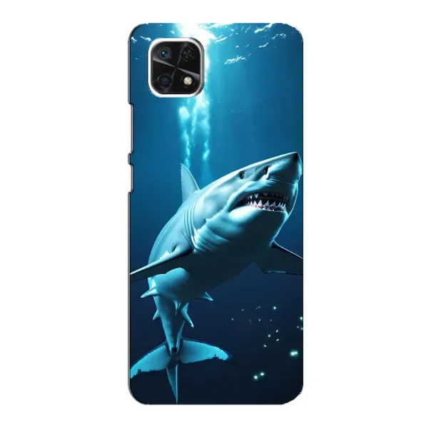 Чехол с принтом «Акула под водой» для Samsung Galaxy A22 5G Чехол с принтом «Акула под водой» для Samsung Galaxy A22 5G