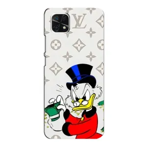 Чехлы для Samsung Galaxy A22 5G - Скрудж МакДак Louis Vuitton (PREMIUMPrint) (Баксы Скрудж)