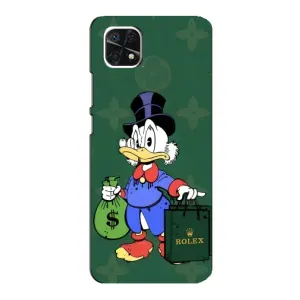 Чехлы для Samsung Galaxy A22 5G - Скрудж МакДак Louis Vuitton (PREMIUMPrint) (Богатая Утка)