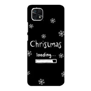 Різдвяні, Святкові Чохли для Самсунг Гелексі А22 5ДЖи (Christmas loading)