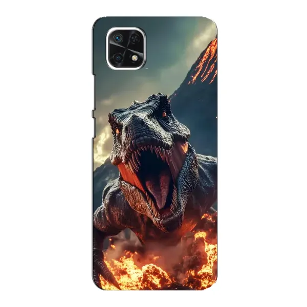 Чехол с принтом «Огненный динозавр» для Samsung Galaxy A22 5G Чехол с принтом «Огненный динозавр» для Samsung Galaxy A22 5G