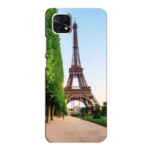 Чохол Ейфелева Вежа Samsung Galaxy A22 5G - (AlphaPrint) (Дорога до Парижу)