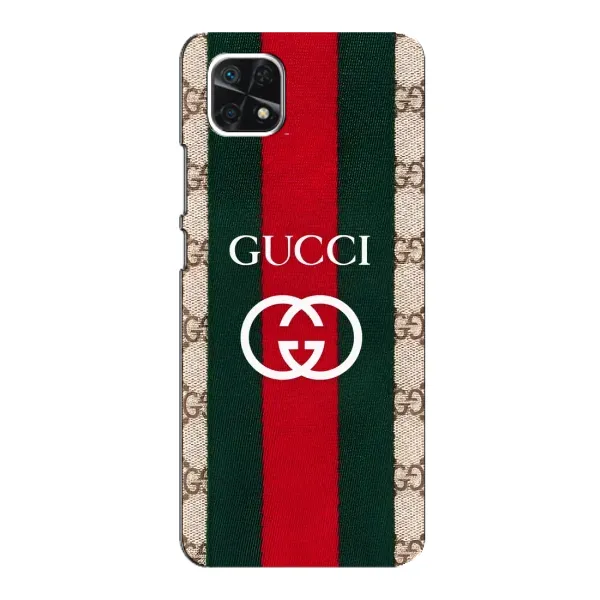 Чохол з принтом «Gucci дизайн» для Samsung Galaxy A22 5G