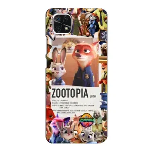 Чехол Зоотрополіс на Samsung Galaxy A22 5G (Постер Зверополис)