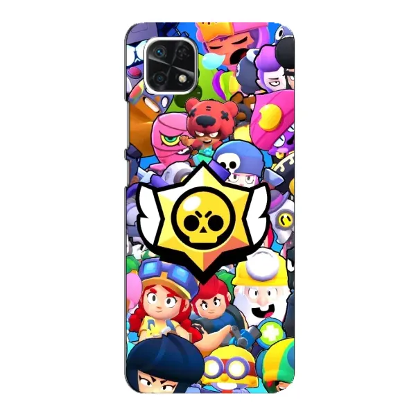 Чехол с принтом «Лого Brawl Stars» для Samsung Galaxy A22 5G