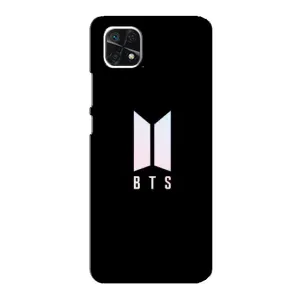 Чохли BTS для Samsung Galaxy A22 5G (AlphaPrint) (Лого BTS)