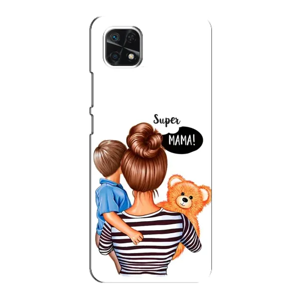 Чехол с принтом «Мама с сыном» для Samsung Galaxy A22 5G Чехол с принтом «Мама с сыном» для Samsung Galaxy A22 5G