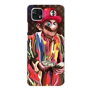 Бренднові Чохли для Samsung Galaxy A22 5G - (PREMIUMPrint) (Mario LV)