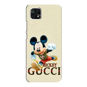 Чехол Disney Mouse Samsung Galaxy A22 5G (PREMIUMPrint) (Mikki Gucci)