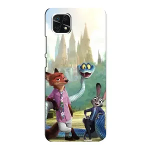 Чехол Зоотрополіс на Samsung Galaxy A22 5G (Герои мультфильма Зверополис)