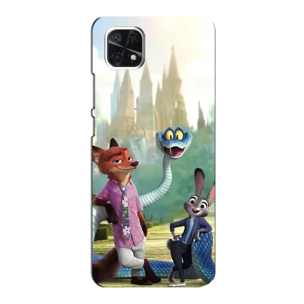 Чехол с принтом «Герои мультфильма Зверополис» для Samsung Galaxy A22 5G