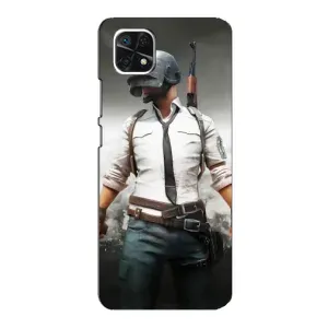 Чехол PUBG для Самсунг А22 (5G) (AlphaPrint)