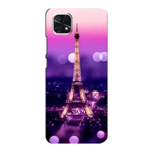 Чохол Ейфелева Вежа Samsung Galaxy A22 5G - (AlphaPrint) (Париж Башня)