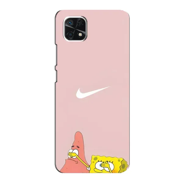 Чехол с принтом «Патрик и Губка» для Samsung Galaxy A22 5G Чехол с принтом «Патрик и Губка» для Samsung Galaxy A22 5G