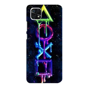Чохли з тематикою Кіберспорт для Samsung Galaxy A22 5G (VPrint) (Pleystation лого)